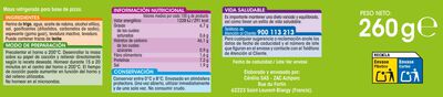 Masa de pizza Alipende 260g