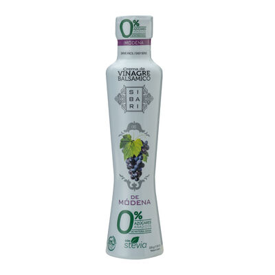 Crema vinagre balsámico módena con stevia Sibari 225g