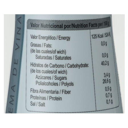Crema vinagre balsámico módena con stevia Sibari 225g