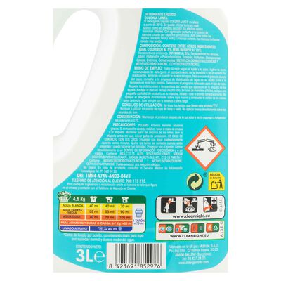 Detergente líquido Lanta 54 lavados Colonia