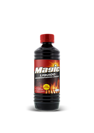 L&iacute;quido enciendefuegos Magic 500ml Sin olor