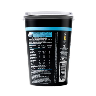 yogur proteico natural con alto contenido en prote&iacute;nas Danone 450g