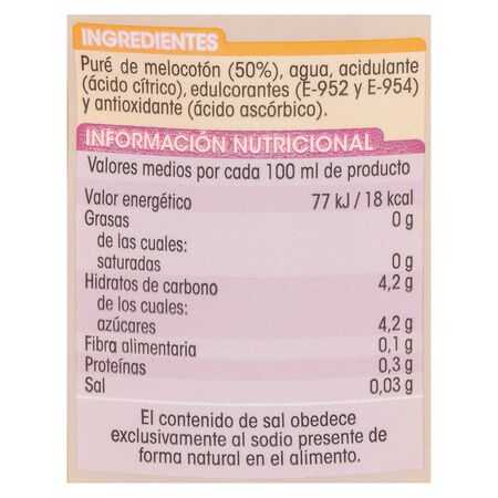 Néctar de melocotón Alipende 1,5l