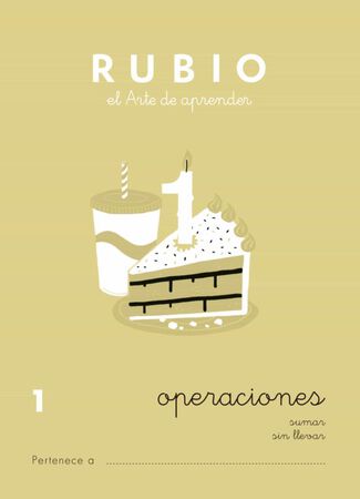 Cuaderno Operaciones Rubio Nº1