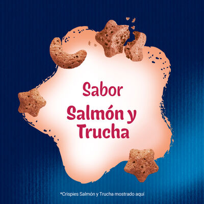 Snacks de salmón y trucha para gatos Felix 45g