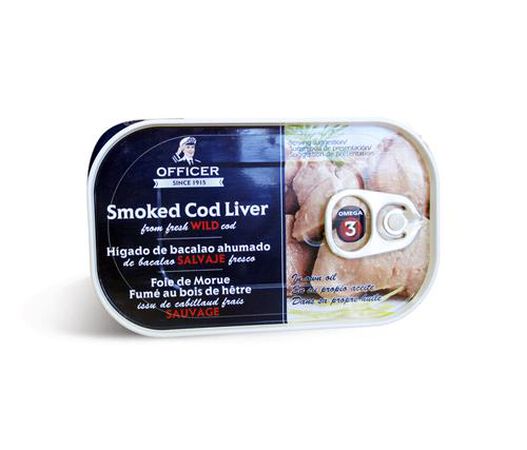 Higado bacalao Officer 120g