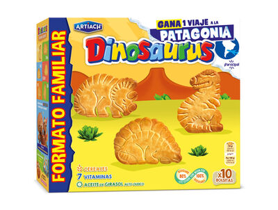 Galleta formato familiar Dinosaurus Artiach 411g