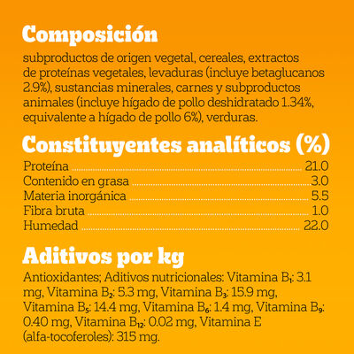 Snack perro Pedigree Multivitamins Immunity 180g