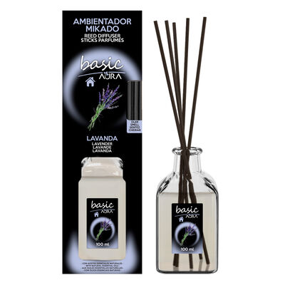 Ambientador mikado basic Aura 100ml lavanda