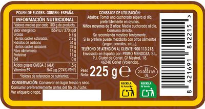 Polen de flores Alipende 225g