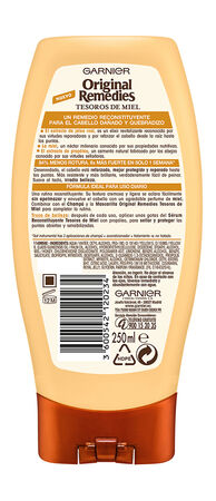 Acondicionador Garnier Original Remedies tesoros de miel 250ml