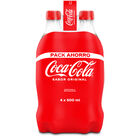Refresco cola Coca-Cola botella 50cl pack 4