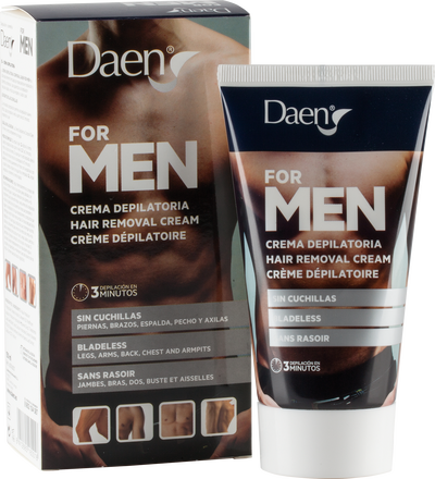 Crema depilatoria para hombre de Daen 150 ml