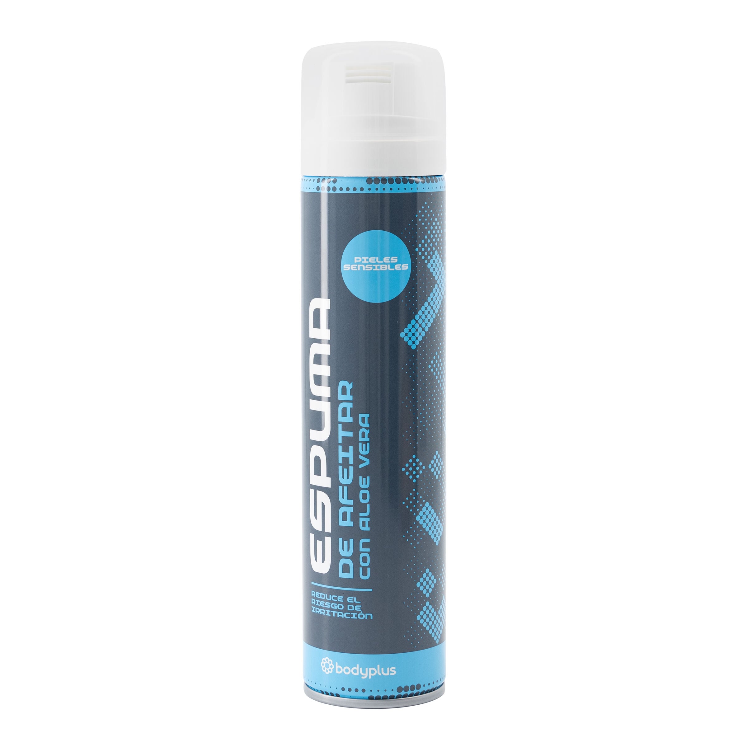 Espuma de afeitar Bodyplus 300 ml pieles sensibles