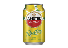 Cerveza con limón Amstel Radler lata 33cl