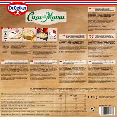 Pizza Casa di Mama Dr Oetker 410g 4 formaggi