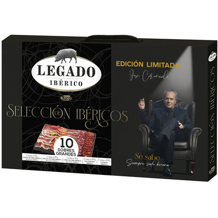 Maletín selección de ibéricos Legado Ibérico 880gr surtidos edición limitado jose coronado