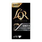 Caf&eacute;  espresso onyx intensidad 12 L'Or 10 c&aacute;psulas