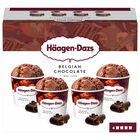 Helado H&auml;agen-Dazs bhocolate belga 4 uds