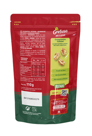 Cacahuetazo tostado crunchy Tijuana Grefusa 110g