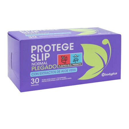 Protegeslip Bodyplus 30 uds plegable aloe