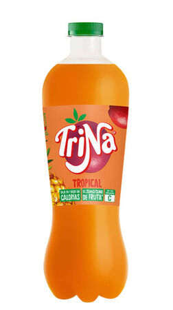 Refresco sin gas Trina botella 1,5l tropical