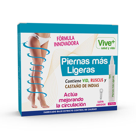 Piernas mas ligeras Vive+ 12u