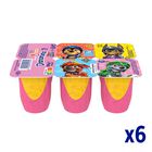 Petit Danonino pack 6 fresa y pl&aacute;tano