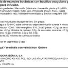 Infusión probiotic-manzanilla Pompadour 15 Unid