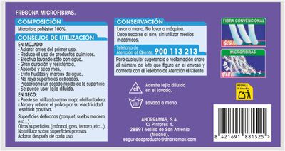 Fregona de microfibra Lanta pack 2