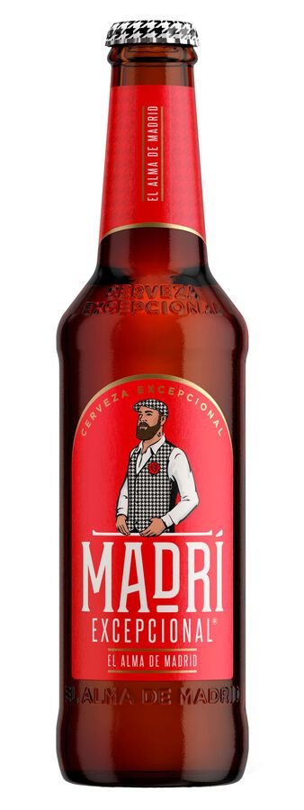 Cerveza Madr&iacute; botella 33cl excepcional