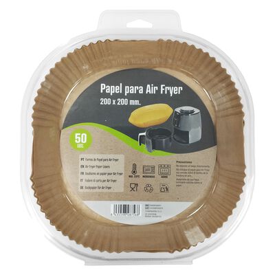 Papel Airfryer 20x20 cm 50 unidades