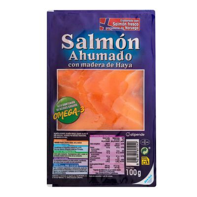 Salmon ahumado Alipende 100g