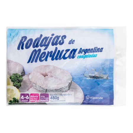 Rodajas merluza Alipende 480g