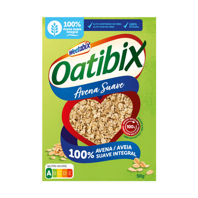 Copos de avena suave integral Oatibix 500g