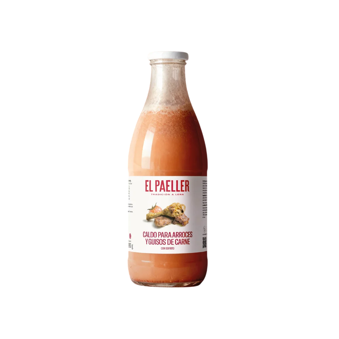 Caldo para arroces y guisos de carne con sofrito El Paeller 750g