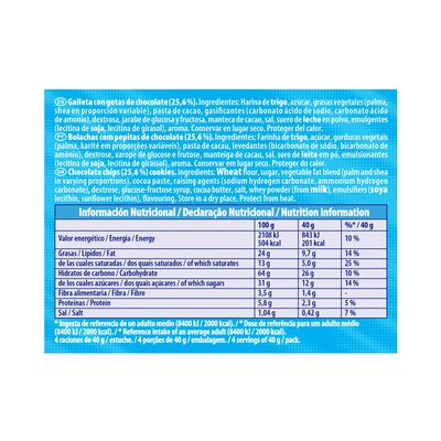 Galleta Chips Ahoy 160g mini