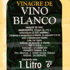 Vinagre Alipende 1l vino blanco