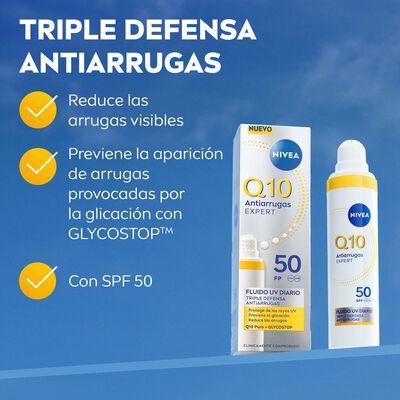 Fluido antiarrugas Nivea Q10 40 ml F50