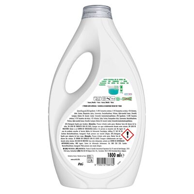 Detergente l&iacute;quido Ariel platinum 40lav + poder quitamanchas