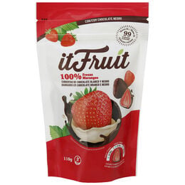 Fresas chocolate blanco-negro Itfruit 110g