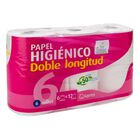 Papel higi&eacute;nico ecol&oacute;gico Lanta 6 rollos doble rollo
