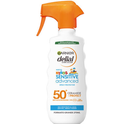 Crema solar pistola Delial 270 ml Ni&ntilde;os FPS50