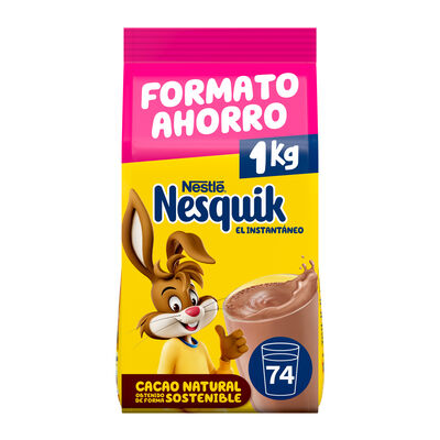 Cacao en polvo instant&aacute;neo Nesquik 1kg