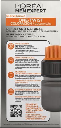 Coloración cabello men expert L'Oréal nº05 castaño claro