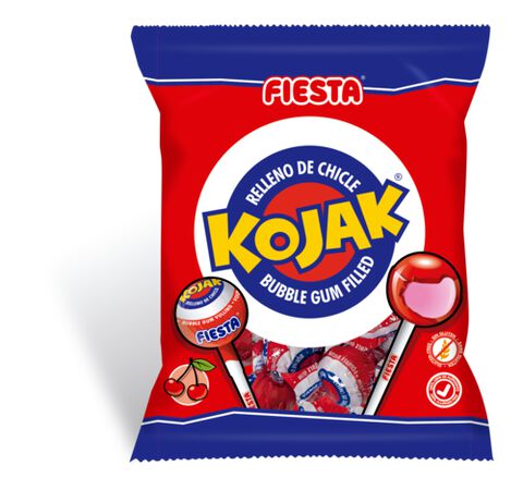 Caramelo con palo fiesta Kojak 7u