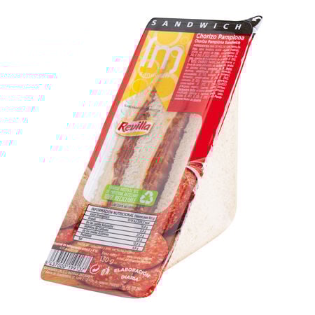 Sandwich de chorizo 130g