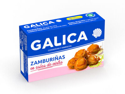 Zamburiña en salsa de vieira Galica 63g