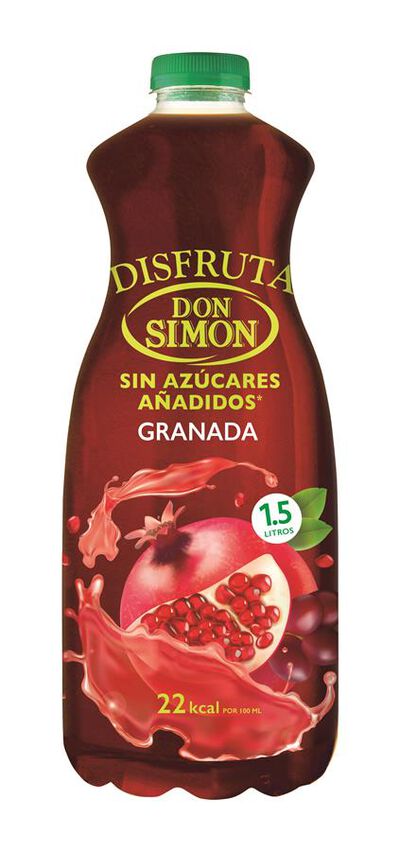 Bebida de granada y uva Don Sim&oacute;n 1,5l sin az&uacute;car