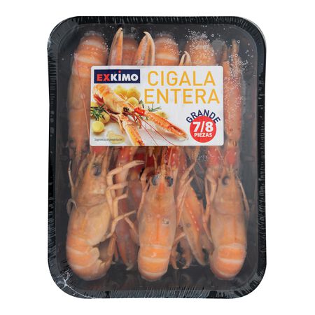 Cigala entera Exkimo 500g grande 7/8